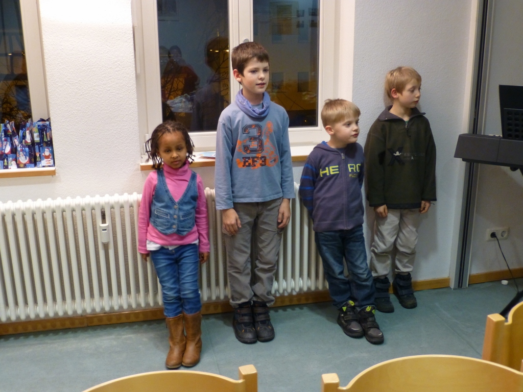 21.12.2012: Weihnachtsfeier bei den Kindern